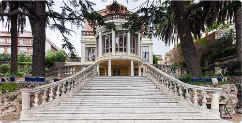 Antiga escalinata avui enderrocada