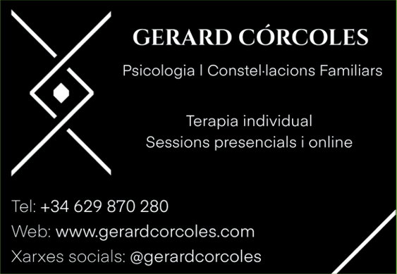 Gerard Córcoles – Psicologia i Constel·lacions familiars