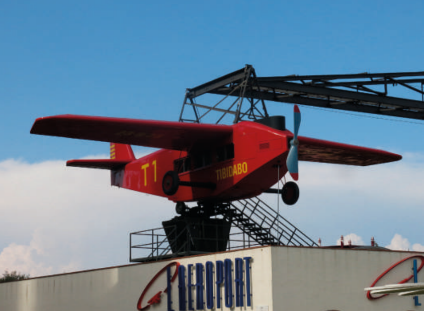 L’avió del Parc d’Atraccions del Tibidabo