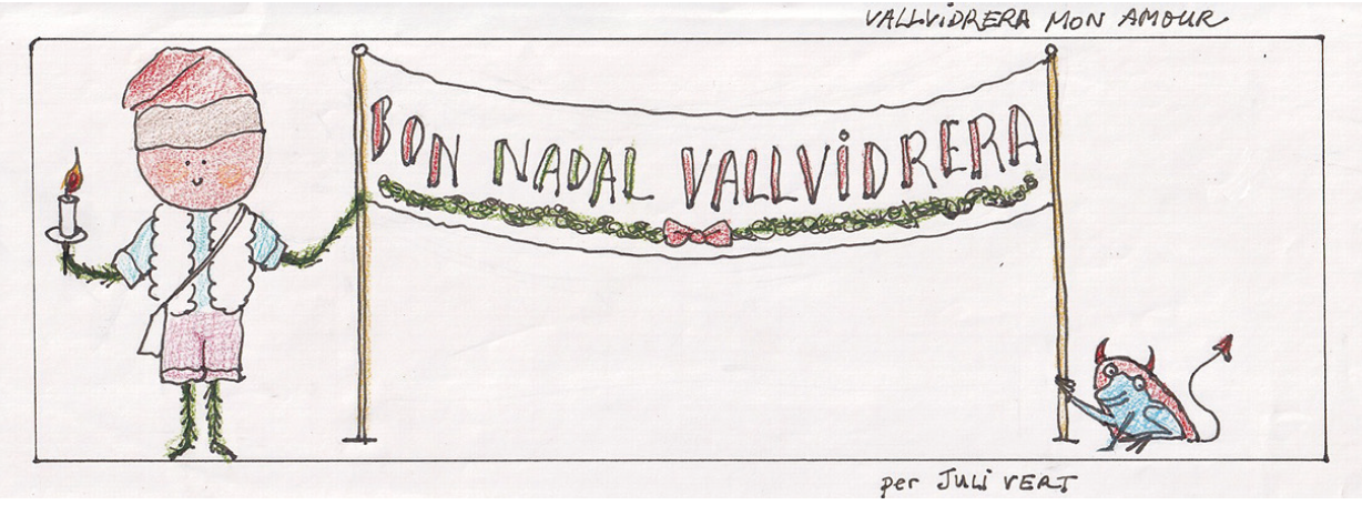 L’equip de La Vall de Vidre us desitja un bon Nadal!