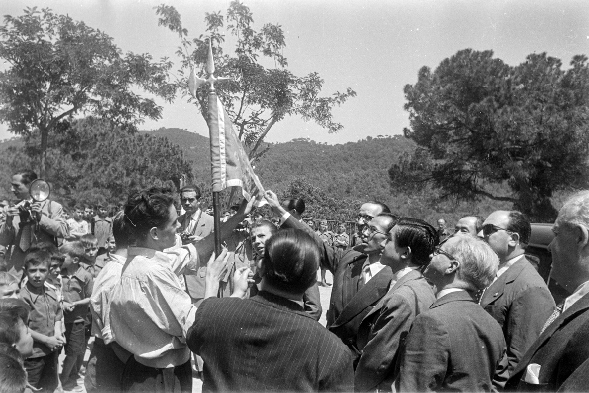 Quan l’emperador del Japó va visitar Collserola